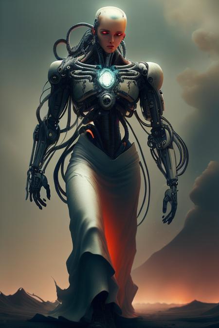 00802-1179495830general_rev_1.2.2mythostech artificial cyborg glowing standing in ( volcanic landscape_0.8) soft lighting, high detail, high quality.png